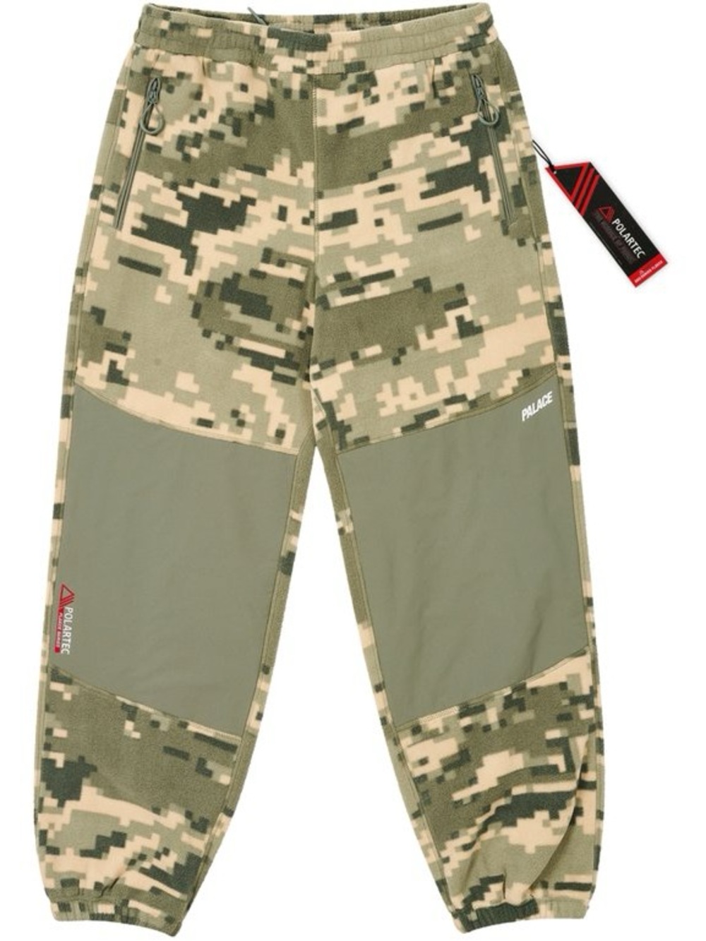 Palace Polartec 200 Jogger Tiger Digi Camo FW24 Men's Size Large Fleece Pants